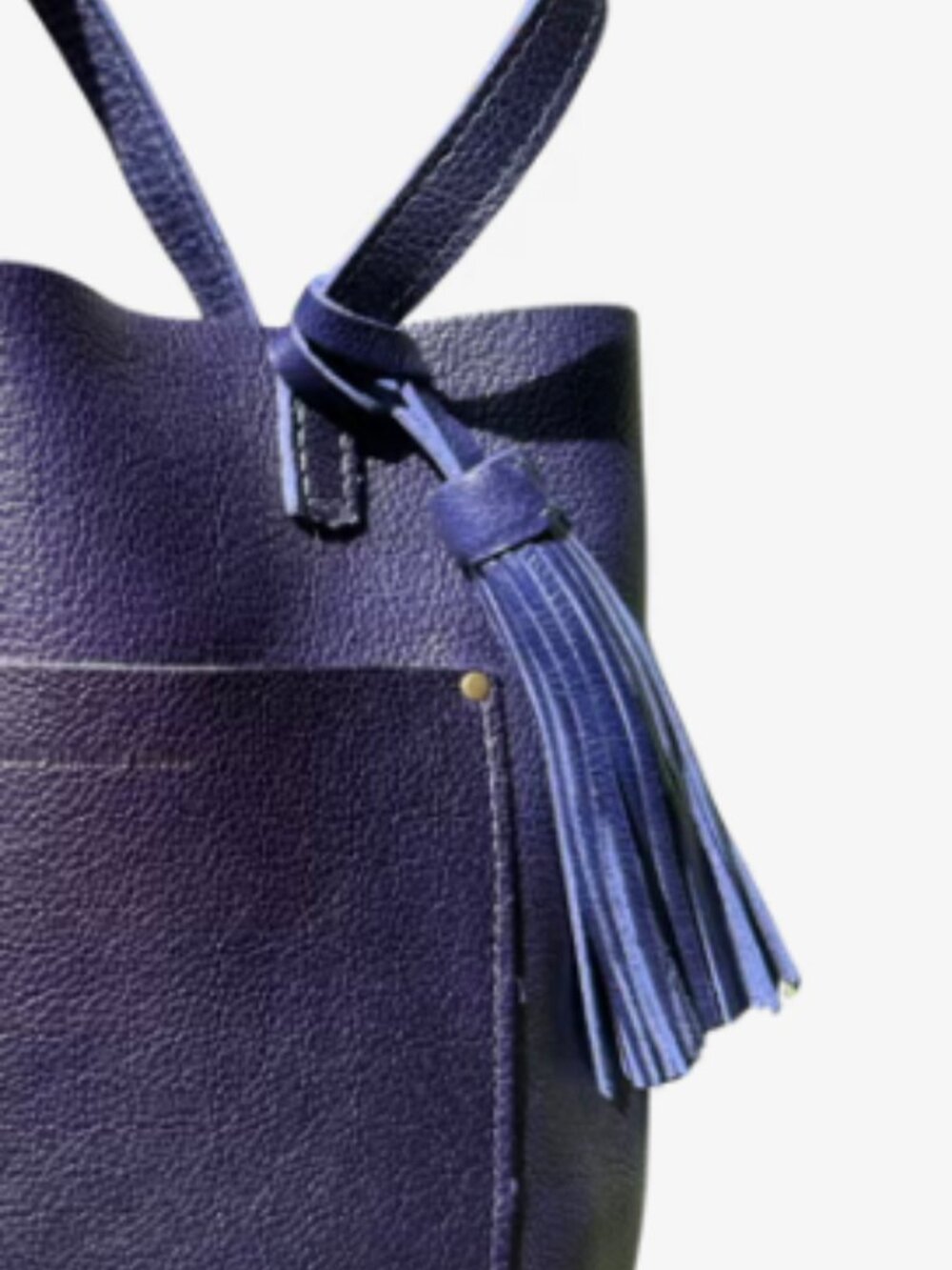 Large Tassel Cobalt Blue from Portland Leather Goods